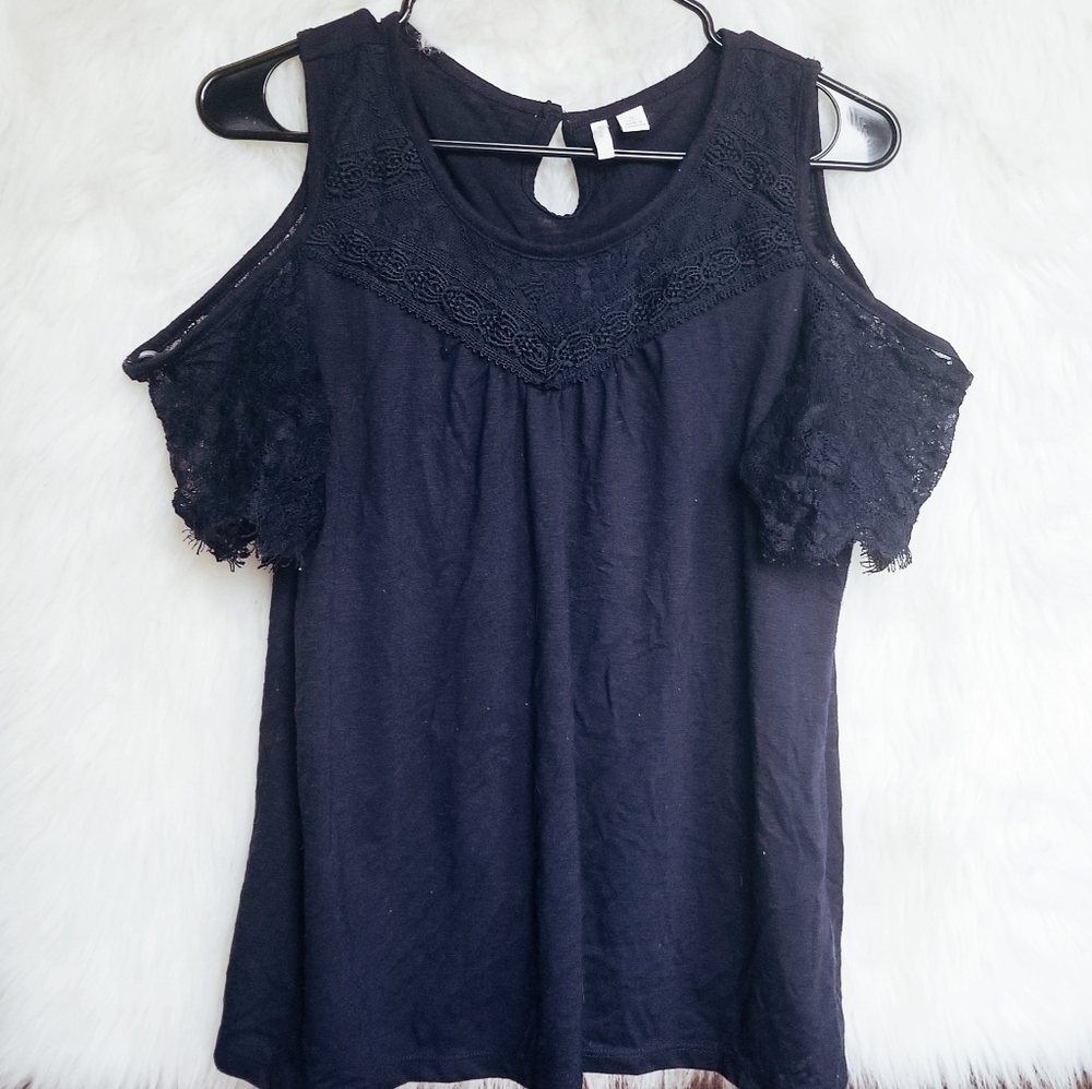 CATO Bare Shoulder blouse